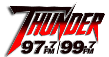 Thunder 97.7/99.7 Logo