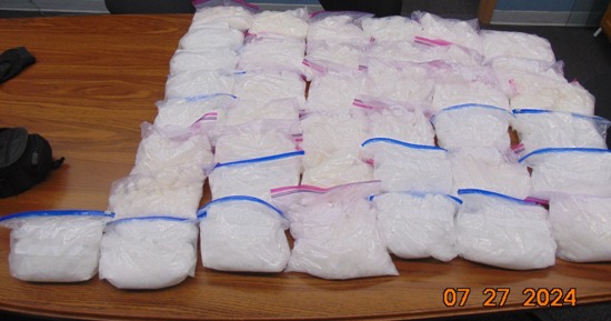 Troopers Find 77 LBs of Meth in Traffic Stop Near York