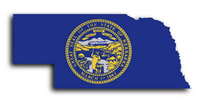 Nebraska State Seal Logo.