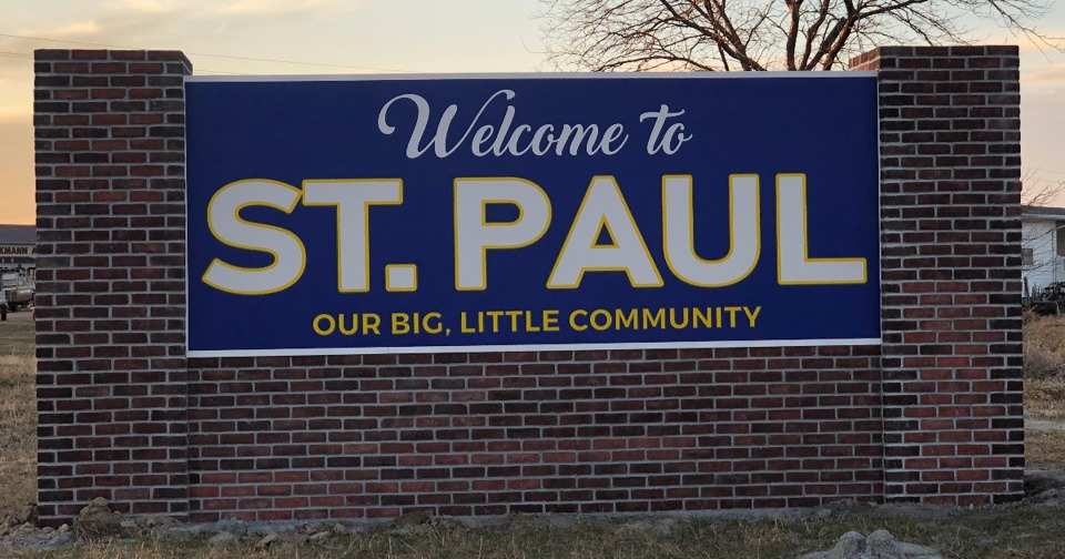 St Paul City Sign