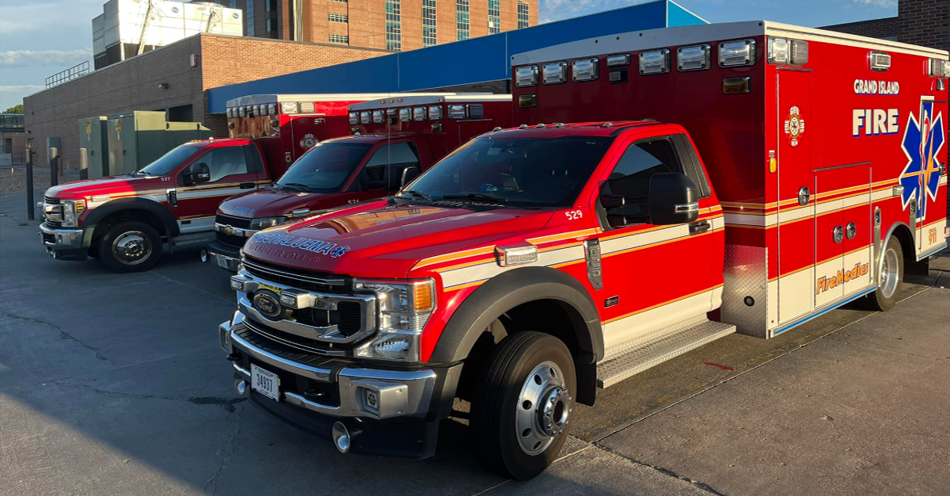 Grand Island Fire Ambulance 